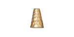 TierraCast Gold (plated) Tall Hammertone Cone 13x9mm