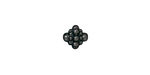 TierraCast Gunmetal Pamada 8mm