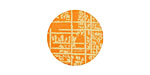 Lillypilly Orange Bamboo Anodized Aluminum Disc 19mm, 24 gauge
