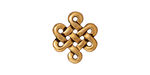 TierraCast Antique Gold (plated) Eternity Link 17x15mm