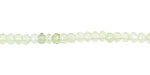 New Jade Faceted Rondelle 4mm
