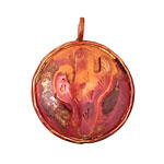 Patricia Healey Copper Cactus Pendant 32x40mm