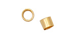Gold (plated) Crimp Tube 1x1.5mm