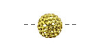 Dandelion Pave Round 12mm (1.5mm hole)
