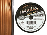 Soft Flex Copper Metallic .019" (Medium) 49 Strand Wire 30ft.