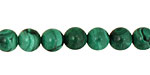 Malachite (light) Round 8mm
