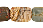 Red Creek Jasper Thin Pillow 25x18mm