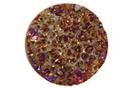 Druzy (metallic purple) Round Cabochon 30mm