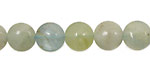 Aquamarine (multi) Puff Coin 10mm