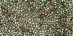 TOHO Olivine (with Frosted Silver & Pink Lining) Round 11/0 Seed Bead