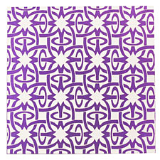 Lillypilly Purple Starburst Anodized Aluminum Sheet 3"x3", 24 gauge