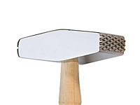Texturing Hammer Rectangular Crosshatch & Stars