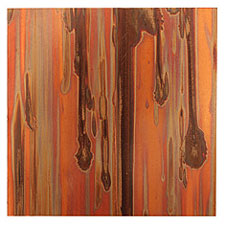 Lillypilly Enchantment Patina Copper Sheet 3"x3", 24 gauge