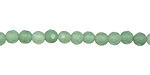 Green Aventurine Faceted Round 4mm