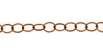 Antique Copper (plated) Oval Cable Chain