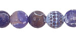 Blue Fire Agate Faceted Round 12mm