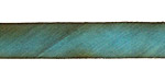 Copper Patina Hand Dyed 100% Silk Ribbon 7/16"