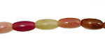 Rainbow Soocho Jade Rice 12x5mm