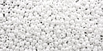 TOHO Opaque Lustered White Round 11/0 Seed Bead