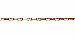 Vintaj Natural Brass Fine Peanut Cable Chain