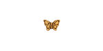 TierraCast Antique Gold (plated) Small Butterfly 5x7mm