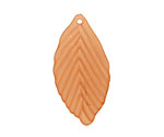 Lucite Silk Birch Leaf 18x35mm