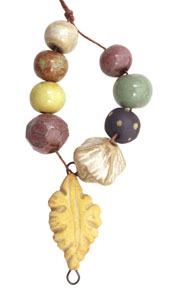 Gaea Ceramic Golden Leaf Bundle