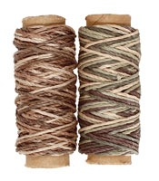 Camouflage/Earthy Hemp Twine 20 lb, 29 ft x 2 colors