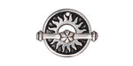 TierraCast Antique Silver (plated) Del Sol Toggle Clasp 19mm