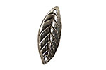 Green Girl Pewter Love Life Leaf 32x12mm