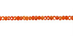 Poppy AB Crystal Faceted Rondelle 3mm
