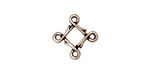 TierraCast Antique Silver (plated) Small Vine Link 12mm