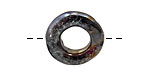 Unicorne Beads Electric Brown Brim Ring 22mm