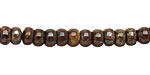 Bronzite Rondelle 6mm