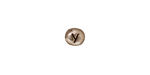 TierraCast Antique Rhodium (plated) Alphabet Bead "Y" 7x6mm