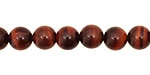 Red Tiger Eye Round 8mm