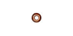 TierraCast Antique Copper (plated) 7mm Classic Bead Aligner 4mm Peg 4x7mm