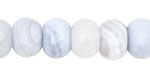 Chalcedony Faceted Rondelle 9x14mm