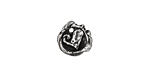 Rustic Charms Sterling Silver Swirled Rustic Heart Charm 12mm
