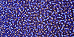 TOHO Dark Sapphire (with Frosted Silver Lining) Round 11/0 Seed Bead
