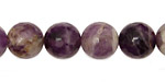 Dogtooth Amethyst Faceted Round 12mm