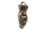 Green Girl Pewter Captive Heart 32x11mm