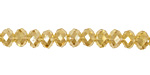 Jonquil AB Crystal Faceted Rondelle 6mm