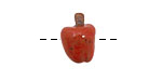 Kylie Parry Ceramic Apple 12-13x17-18mm