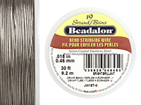 Beadalon Bright .018" 19 Strand Wire 30ft.