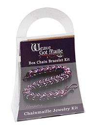 Weave Got Maille Cleopatra Box Chain Bracelet Kit