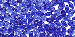 Sapphire SuperDuo 2x5mm Seed Bead