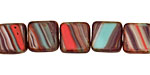 Czech Glass Jubilee Square 10mm