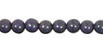 Czech Glass Denim Round 8mm