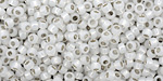 TOHO Milky White (with Silver Lining) Round 8/0 Seed Bead